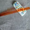 Régua de Cartas Colorida, Régua de Acrílico Transparente para Mahjong, Régua de Cartas a Laser para Uso Doméstico e Outros Tipos