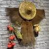 Cestas tejidas de bambú para restaurantes, Cestas de exhibición de verduras comerciales, Contenedores de exhibición de productos agrícolas y especialidades locales, Cestas grandes de bambú