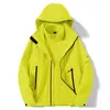 Chaqueta de Estándar Nacional para Hombres y Mujeres, Chaqueta de Plumas Tres en Uno, Conjunto Desmontable de Dos Piezas, Chaqueta a Prueba de Viento e Impermeable, Ropa de Trabajo Personalizada