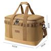 Bolsa de Equipamento para Acampamento ao Ar Livre Grande Capacidade Talheres Utensílios de Cozinha Bolsa de Armazenamento para Organização Bolsa para Piquenique no Carro Bolsa para Miudezas Anticolisão