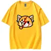 Chongba Lelouch 2025 Nueva Camiseta Pulóver de Primavera y Verano Moda Pareja Cuello Redondo Manga Corta