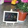 Menú de Restaurante Bar para Niños Cafetería Tablero de Exhibición Tablero de Mensajes para Enseñanza en Casa Soporte de Madera Pizarrón Pequeño