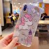 Funda para iPhone 11 Dibujo Animado 12Pro Unicornio iphone15 Transparente Cubrimiento de Borde Completo 13 Funda Suave 14 Resistente a Caídas