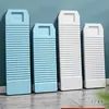 Tabla de lavar para el hogar, plástico de silicona engrosado, tabla de lavar con lavabo pequeño, tamaño pequeño para castigo de arrodillarse, regalo para novio, antideslizante, tamaño grande