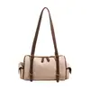 Bolsa de almohada estilo Maillard de diseño de nicho transfronterizo para mujer, nueva para Otoño/Invierno 2026, gran capacidad, para el trabajo, de un solo hombro, para llevar debajo del brazo