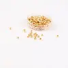 Contas de Posicionamento de Cobre que Preservam a Cor Contas Soltas Contas Redondas Pulseira de Contas Artesanal DIY Colar Contas Espaçadoras Materiais para Joias Acessórios para Joias
