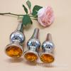 Comércio Exterior Novo Estilo Pequeno Plug Anal de Metal Alternativa Brinquedos Brinquedos Sexuais Fabricante Atacado Tamanho Grande
