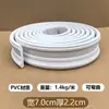 Tira de Borde Suave de PVC Autoadhesivo Pu Estilo Francés para Decoración de Puertas con Arco Curvo Borde de Pared de Fondo Estilo Europeo Línea de Yeso