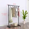 Estante para Secar Ropa de Pie Yaruifan con Doble Barra Telescópica, Altura Ajustable, Carrito Móvil para Ropa, Diseño Reforzado y Simple