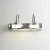 Luz LED frontal para espejo de lavabo de baño, tocador minimalista retro japonés, lavabo, lámpara de pared giratoria para iluminación de cuadros