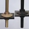 Conector de tubo redondo para columna metálica, varilla de soporte de estante de aleación de aluminio, varilla de soporte de barandilla, estantería, estante de exhibición de acero inoxidable
