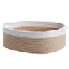 Cesta de Regalo Tejida con Cuerda de Algodón Nórdico Cesta de Almacenamiento para Juguetes de Gato Cesta de Almacenamiento para Artículos Varios de Escritorio Cesta para Snacks Amazon