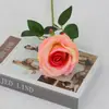 Rosas Artificiales de Terciopelo para Decoraciones de Boda, Flores Falsas, Rosas Búlgaras Transfronterizas, Flores Artificiales para el Día de San Valentín al por Mayor