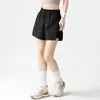 Pantalones Cortos Deportivos de Pilates para Mujer, de Cintura Alta, Adelgazantes, de Secado Rápido, Transpirables, Anti-Exposición, para Correr, Entrenamiento, Fitness, Yoga