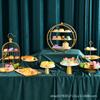 Decoração de prateleira de bolo de sobremesa de casamento mesa refeição fria pausa para o chá lanche da tarde suporte de mesa de sobremesa europeia display stand