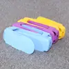 Sapateira/Estante de armazenamento de sapatos simples, espessa, de peça única, sapateira de plástico ajustável de camada dupla fácil de usar.
