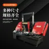 Serra de fita marca Weitu GB4230, máquina de serra semi-automática hidráulica de coluna dupla com fixação hidráulica, oferta especial do fabricante, em estoque