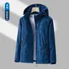 Ropa de Carga de Capa Única Camuflaje Primavera y Otoño Delgada Impermeable al Aire Libre Cortavientos Chaqueta Casual para Pareja Traje de Montañismo Compra Grupal Ropa de Hombre