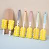 Cepillo Desmontable para Botellas Cocina Mango Largo Esponja Integrada Cepillo para Tazas Cabezal de Repuesto Cepillo Diario para Ollas Cepillo de Limpieza Fabricante