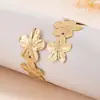 Pulseira de Flor Fresca e Doce de Novo Estilo, Venda Quente Transfronteiriça para Mulheres, Bracelete Aberto Ajustável para Viagem e Férias