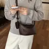 Bolsa de Mão Tecida de Luxo Retrô Bolsa Dumpling 2026 Nova Bolsa de Ombro Bolsa Lancheira Bolsa Versátil de Ombro Único Transversal para Mulheres