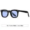 Gafas de sol polarizadas con montura cuadrada retro de comercio exterior, patillas de ácido propiónico, color de patilla personalizado, logo, color de remache de arroz
