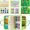 Conselho de Aprendizagem Infantil atacado educação infantil brinquedos vida bom senso vestido gravata cadarço feltro saco das crianças sentiu-se ocupado tabuleiro