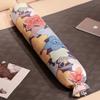 Caricatura Fruta Caramelo Cilíndrico Almohada Larga Cojín Peluche Juguete Pierna Para Dormir Almohada Larga con Almohada Interior Removible