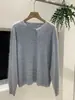 Cárdigan de Punto de Lana, Suéter Cepillado para Mujer, Nuevo Estilo Otoño e Invierno, Abrigo Gris Simple y Elegante para Mujer, Lavable a Máquina