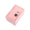 Caja de Ahorro Pequeña para el Hogar Transfronteriza, Mini Caja Fuerte para Niños, Caja de Almacenamiento Creativa de Metal para Ahorros con Cerradura