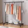 Secador de Ropa Simple de Pie para Dormitorio Plegable Barra para Secar Ropa en Casa Estante para Balcón Interior Percha de Secado Rápido Changyue