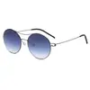Gafas de Sol Estilo Aviador Europeas y Americanas con Diseño de Doble Puente y Montura Fina, Protección UV, Adecuadas para el Viaje Diario y Viajes, Modelo Wm21009