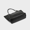 Bolso de Mano de Cuero Suave 2026 Nuevo Modelo de Alta Gama Tejido Bolso Tote de Gran Capacidad Bolso Cruzado Casual para Computadora Bolso de Mujer