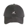 Boné de Baseball Bordado Vintage Lavado Unissex para Circunferência Craniana Grande para Primavera e Outono, Chapéu Versátil com Proteção Solar