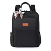 Mochila Nova de Tecido Oxford 2025 Bolsa para Notebook Feminina Mochila de Viagem para Escritório Transfronteiriça Grande Capacidade para o Dia a Dia Leve