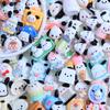Animales de dibujos animados mixtos diversión infantil DIY bisutería pequeña accesorios de pegamento de crema accesorios de resina hebilla de zapato creativa material para pasador de pelo
