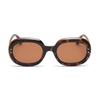 T7104 Gafas de Sol Polarizadas TR90 Transfronterizas Europeas y Americanas Gafas de Sol para Mujer Marco Grande Lisas Nuevas Ins Celebridad de Internet Retro