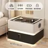 Mesita de Noche Inteligente Moderna Minimalista de Madera Maciza con Lujo Ligero Multifuncional Carga Inalámbrica Bluetooth Mesita de Noche Inteligente
