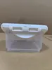 Caja de embalaje directa de fábrica para tarro de queso caja de embalaje para caja de leche de soja reciclable caja para mantener fresca tarta de lasaña 450ml