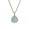 Colgante de Jade Natural de Tianshan de Xinjiang, Hebilla de Paz, Accesorio de Moda y Versátil, Adecuado para Hombres y Mujeres, Suministro al por Mayor