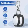 Estuche Protector de PU para Golf Bolsa Portátil para Bolas Montada en la Cintura Bolsa Individual para Bolas Hebilla Metálica Bolsa para Bolas Accesorios de Golf Venta al por Mayor
