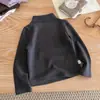 Rollos pequeños y grandes capa base para niños 26 Otoño/Invierno niñas niños ropa interior cuello semi-alto cuello medio capa base para niños Clase A