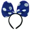 Explosiones lazo de lunares pequeños diadema de Minnie tocado de Blancanieves diadema para actuación infantil accesorios venta directa de fábrica