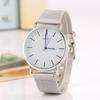Reloj de Pulsera con Correa de Malla de Acero Reloj Simple con Correa de Malla para Mujer Reloj de Moda con Temperamento para Estudiante WGR230