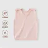 Chaleco sin mangas de Modal Clase A para recién nacidos, fino y transpirable para el verano, para proteger el ombligo, Camiseta sin mangas de verano