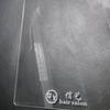 Clip de tabla de escritura acrílica transparente para papel A4, clip para archivo, bloc de escritura para estudiante de dibujo, papel de examen 8K, boceto