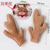 Decoração de Natal estilo Ins para confeitaria, chifres de alce, nariz, acessórios para cabelo, chapéu, acessórios artesanais