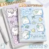 Cuaderno B5 de Hojas Sueltas Suave y Lindo Colección Pequeña con Líneas Desmontables y Diario A5 de Aspecto Elegante para Estudiantes de Primaria