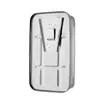 Dispensador de Jabón de Acero Inoxidable Baño Gel de Ducha Dispensador Manual sin Taladro Cocina Gran Capacidad Botella Depresora