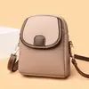 Bolso Pequeño de un Solo Hombro para Mujer 2026 Nuevo Modelo Bolsita para Teléfono Móvil de Dama Piel Suave Versátil Bolso Cruzado de Alta Gama al por Mayor Transfronterizo